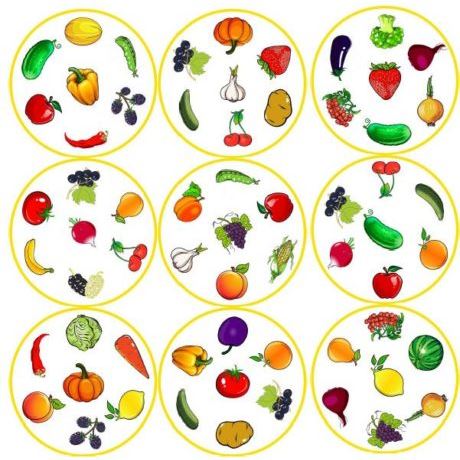 Овощи и фрукты» – познавательная игра для дошкольников | Дефектология Проф